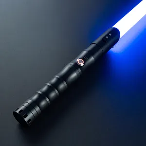 LGT saber pedang Laser Nexus, pedang kerikil jauh Desain unik RGB dasar menyala Xeno3Pixel, lightsaber logam penuh Jedi atau Sith untuk cosplay