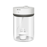2025 nouveau multi-fonction nouvelle chambre bureau diffuseur d'huile essentielle grand Portable Transparent verre ultrasons humidificateur d'air