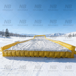 Customized Size Inflatable Snow Air Bag for <b>Ski</b> Resorts Snowboarding and <b>Skis</b> Safe Landing Airbag Inflatable Airbag Landing Fmx - Product Image 2