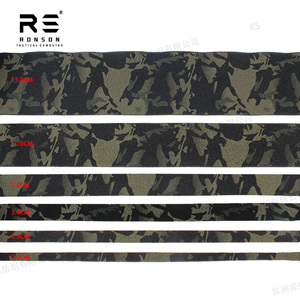 Cinghia in Nylon Stampato Mimetico Nero MC, Larghezza 25/38/50/100/150mm, Chiusura a Strappo Durevole per Attrezzatura Tattica e Outdoor - Product Image 5
