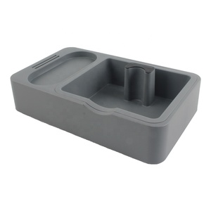 Estación de Apisonado de Espresso, Caja Recolectora de Posos de Café, Organizador de Apisonadores de Café, Contenedor de Posos de Café para Portafiltro de Barista - Product Image 1