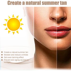Crème de bronzage <span class=keywords><strong>hydratante</strong></span> <span class=keywords><strong>hydratante</strong></span> Bronze Lotion huile corps OEM crème de bronzage pour une utilisation d'été - Product Image 6