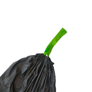 Heavy Duty Drawstring Trash Bags Designed for Easy Carry and Secure Closure No Mess No Leaks - Product Image 2