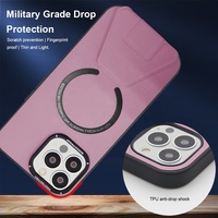 Casing magnetik pelindung layar iPhone 14, Set bundel 2 dalam 1 untuk iPhone 14 seri magnetik