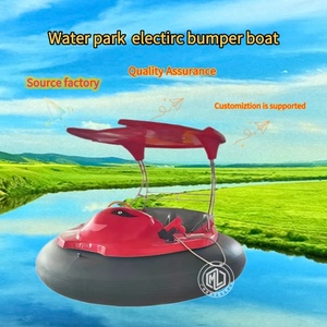 工場直販 卸売 中古 ファイバーグラス製バンパーボート 足漕ぎ式電動プロペラ水上バイク 1台からの注文受付 - Product Image 6