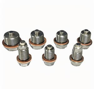 Tapón de drenaje de aceite cónico M 14 de alta calidad, acero inoxidable y Latón chapado en zinc con arandela de cobre fabricada según <span class=keywords><strong>DIN</strong></span> <span class=keywords><strong>906</strong></span> - Product Image 6