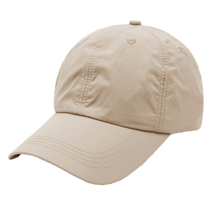 Casquette de baseball minimaliste à séchage rapide, légère et fine, 6 panneaux, pour le sport, fabrication OEM/ODM - Product Image 4