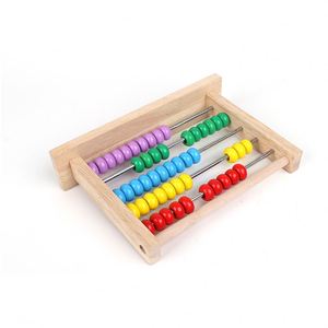 Hochwertige Mathematik pädagogische Zähl spielzeug Holz perlen Abakus für Kinder - Product Image 5