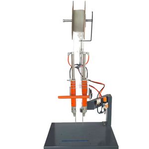 Machine à cerclage de papier Booster, moteur en acier, engrenage pneumatique semi-automatique pour la fabrication de cartons en usine, facile à utiliser - Product Image 1