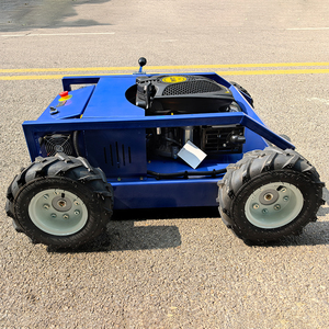 Trattorino rasaerba industriale semovente a 4 ruote motrici, 4 tempi, 24V, telecomandato, certificato CE, 1 anno di garanzia - Product Image 2