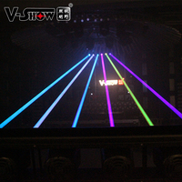 Options VSHOW 6 yeux rouge/bleu/vert/rvb barre de tête mobile de faisceau DJ Night Club Disco Stage Laser Light lumières laser pour un bar sportif