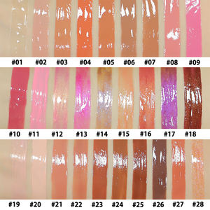 Grossistes de gloss à lèvres, marque privée, tube carré de luxe, couleur nude, brillant, hydratant, transparent, végan, waterproof - Product Image 2