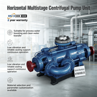 Pompe centrifuge horizontale multi-étages à joint mécanique, électrique, OEM, directement de l'usine, pour la circulation de l'eau de refroidissement