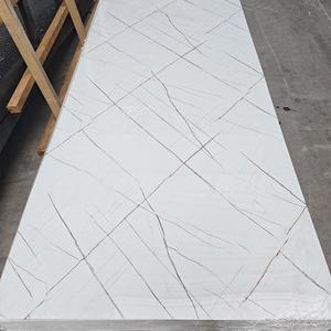 BingJie Grosir Lembaran Marmer Imitasi PVC Laris Manis Produsen Lembaran Plastik Marmer UV Panel Dinding PVC - Product Image 5