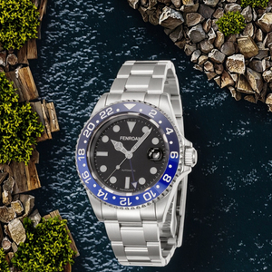Montres de luxe pour hommes, <span class=keywords><strong>montre</strong></span>-<span class=keywords><strong>bracelet</strong></span> en acier inoxydable de 41 mm avec mouvement automatique <span class=keywords><strong>Seiko</strong></span>, cadeau pour hommes, <span class=keywords><strong>bracelet</strong></span> en acier inoxydable - Product Image 3