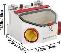 Machine de sablage dentaire pour laboratoire, dispositif de conditionnement de surface pour couronnes en zircone, unité de finition prothétique de précision