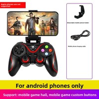 Controlador de Juegos BT para Smartphone V8 Compatible con IOS/Android/PC/PS3/Smart TV
