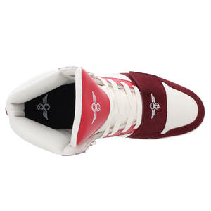 Zapatos Creativos para Hombre Cesario Hi, Color: Rojo/Blanco |   100% Auténtico - Product Image 3