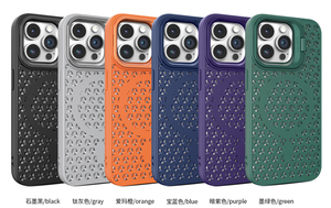 Nueva funda magnética para teléfono con disipación de calor, soporte de silicona TPU, funda trasera para <span class=keywords><strong>iPhone</strong></span> 15 14 Pro 13 12 <span class=keywords><strong>11</strong></span>, fundas para móviles - Product Image 6