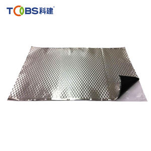 無料サンプル2.0mm 2.5mm 3.0mm厚さ車アルミ箔ブチルゴム減衰シートノイズダンピングマット防音 - Product Image 1