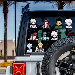 1500 conceptions <span class=keywords><strong>DBZ</strong></span> Son-Goku décalcomanies étanche dessin animé changeant Flips cartes <span class=keywords><strong>3D</strong></span> lenticulaire Anime mouvement voiture autocollants - Product Image 2