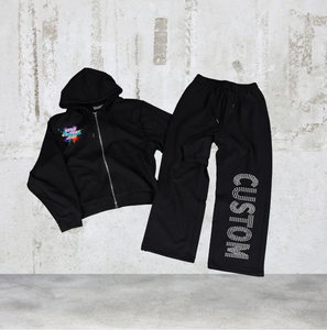 Sudadera con Capucha Casual para Hombre, Talla Grande, Corte Regular, Mezcla de Poliéster/Algodón, Impresión por Transferencia de Calor, Ecológica - Product Image 1