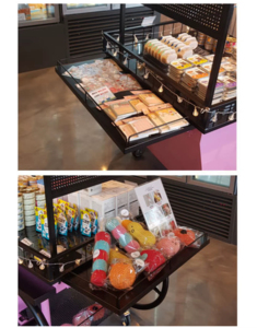 รถเข็นโชว์สีชมพูเพื่อความสะดวกในการแสดง - Product Image 4