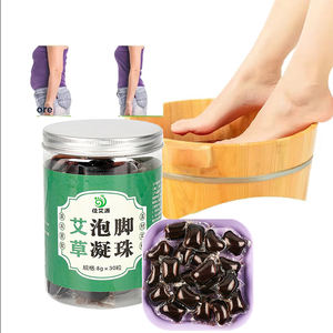 Perles de bain détoxifiantes aux herbes pour les pieds, parfum d'armoise, crème relaxante pour femmes adultes, soin de la peau des pieds - Product Image 3