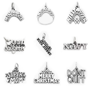 Colgante <span class=keywords><strong>de</strong></span> Plata <span class=keywords><strong>de</strong></span> Ley 925 con Letra 'Love You More' para Enamorados, Mamá, <span class=keywords><strong>Amistad</strong></span>, Regalo, Accesorios <span class=keywords><strong>de</strong></span> Joyería - Product Image 4