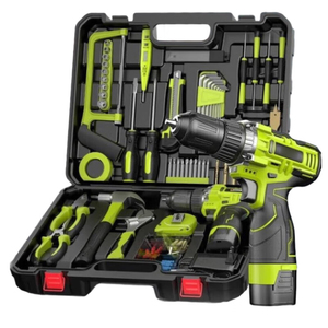 Kit d'outils de menuiserie manuels 108 pièces avec mallette rigide, personnalisable OEM, en acier à haute teneur en carbone, garantie 3 ans pour usage domestique - Product Image 6