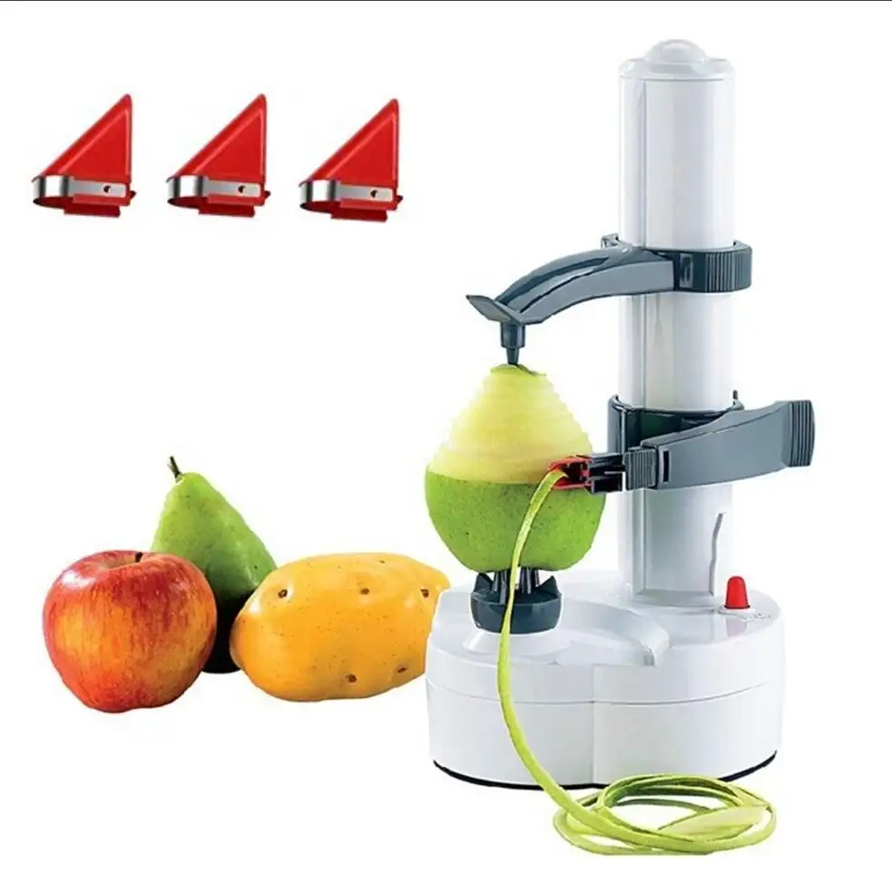 Dropship Einfach Bedienen Automatische Elektrische Schäler Obst Apple Elektrische Kartoffel Schäler Maschine Kartoffel Schäler