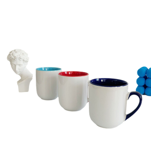 Tazas de Café de Cerámica con Logotipo Personalizable - Regalos Promocionales para Fiestas, Diseño Moderno, Aptas para Lavavajillas y Microondas, Capacidad de 301-400 ml - Product Image 5
