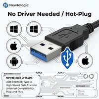 Escáner de Código de Barras 2D USB Portátil, Conexión Directa, 360° °   Escaneo Omnidireccional, Lector de Códigos QR de Alta Resolución de 4mil para Farmacias y Puntos de Venta Médicos