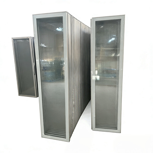 Vitrina Comercial con Puerta de Vidrio y Estantes de Múltiples Niveles para Exhibición y Conservación de Alimentos Frescos, Snacks y Bebidas - Product Image 2