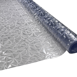 Effet 3D flou Trainglur emossed Cling Static Window FIlm Protection de la vie privée - Product Image 4