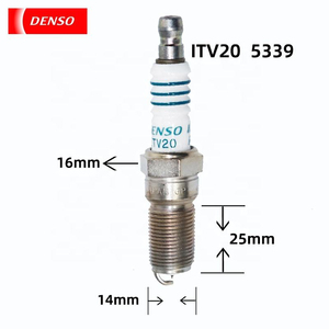 Bujía de Níquel DENSO 0.12 ITV20 L3Y1-18-110 Nueva para Gasolina 16mm para Accord, Reemplazo Universal - Product Image 3