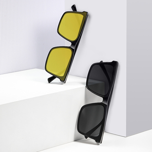 Gafas de Sol Cuadradas de Acetato de Alta Calidad al por Mayor, con Lentes TAC UV400, Gafas de Sol de Moda Unisex, Disponibles en Stock - Product Image 4
