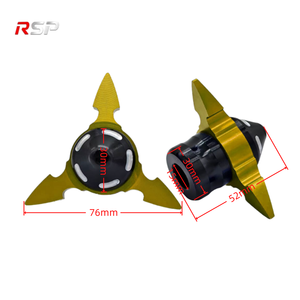 Protezione Anticaduta Universale per Forcella Anteriore Moto in Alluminio CNC, Coppia di Slider Decorativi per Asse Anteriore, Ricambio Motocross - Product Image 2