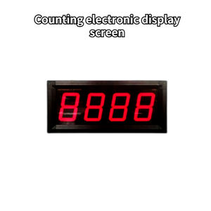 고정밀 산업용 OLED 카운터 디지털 계수 디스플레이 보드 알루미늄 합금 프레임 소매점용 1년 보증 - Product Image 2