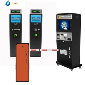 Amusement Park Management System Barcode Ticket RFID Card Access Control Manual Payment Smart Parking Systems