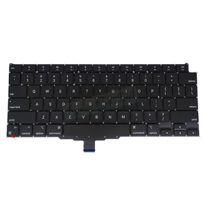 Clavier d'ordinateur portable US RU SP FS pour Apple <span class=keywords><strong>Macbook</strong></span> Pro <span class=keywords><strong>Air</strong></span> Retina 13" A2337, clavier neuf noir sans rétroéclairage - Product Image 1
