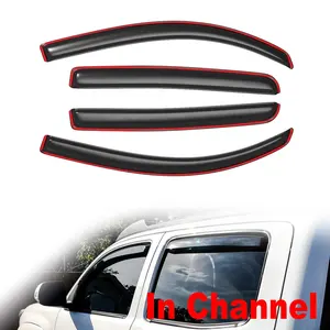 Hot Auto Parts Car Window Deflector Visor Door Rain Guard Wind Side Visor Essential Exterior Accessories Tacoma Pickup Truck