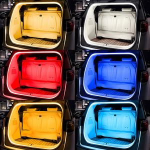 Accessori luce auto universale 5M portellone posteriore LED illuminazione ambiente bagagliaio Neon LED strisce luci interne per auto - Product Image 1