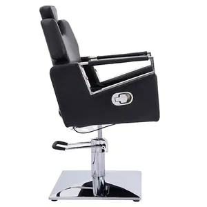 Chaise de barbier hydraulique, inclinable, moderne, pour salon de coiffure