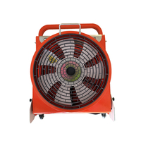 Ventilateur d'extraction de fumée et de gaz d'incendie portable haute puissance 48V à batterie au lithium en acier |   Souffleur d'air motorisé