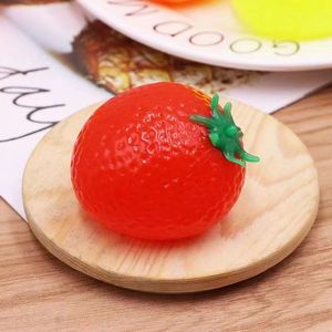 Juguete para aliviar el estrés de frutas, juguetes antiestrés para apretar, juguetes sensoriales blandos de silicona Taba para niños autistas - Product Image 5