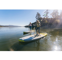 Planche à pagaie gonflable Waterbike avec système de propulsion par pédale