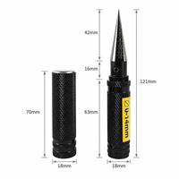 Perforateur de trous TEBAK en acier pour outils de voiture, 0-14 mm, noir, pour outils RC, perceuses de carrosserie automobile
