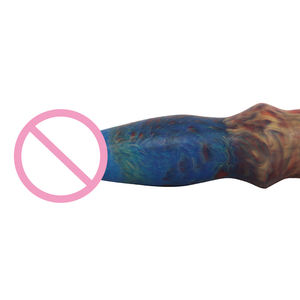 Dildo a Doppia Testa in Silicone a Forma di Spada per Ingrandimento del Pene, Gioco per Adulti, Giocattoli per Lesbiche - Product Image 3