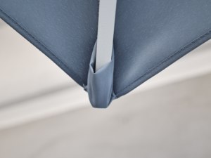 Parasol central 2x2m avec poussoir manuel DC-UP-221 Tissu polyester DC-UP-221 - Product Image 2